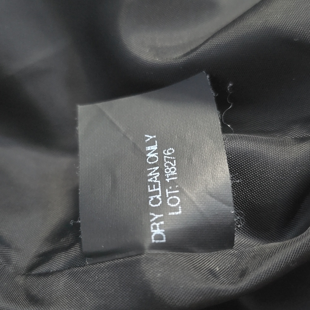 Michael Kors Black Trench Coat - Picture 8 of 8